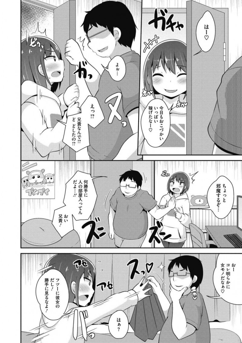 【少年漫画】気付き始める兄にバレないように女装配信を続ける弟…配信後に部屋を出ると兄に捕まり押し倒される！全てを知っている兄に脅され近親相姦ホモセックスしてしまう！【チンスリーナ】