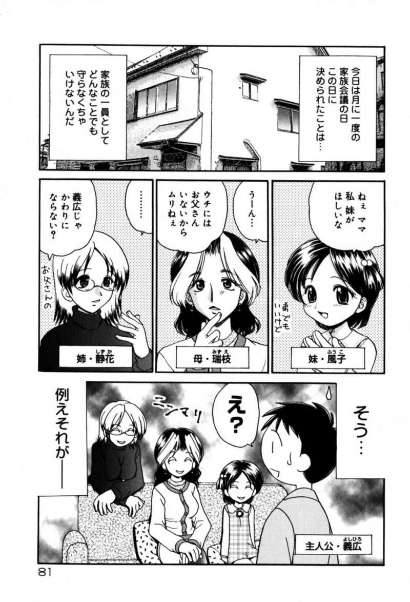 【少年漫画】家族会議で子作りをする決めた巨乳の母…父親がいないので唯一の長男のショタを逆レイプ、近親相姦、騎乗位、膣内射精！【山咲梅太郎】